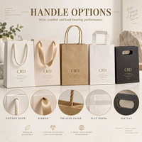 Emballage personnalisé OEM & ODM et fabricant de sacs en papier kraft pour bijoux et cadeaux avec logo