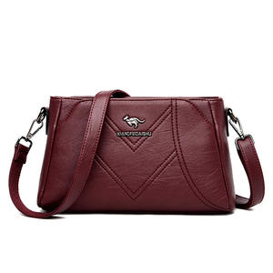 Nuevo bolso de mensajero de cuero Pu de alta calidad para mujer, bolsos de diseñador, bolsos de hombro cruzados de lujo para mujer - Product Image 1