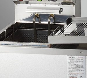 Friteuse électrique compacte de comptoir, chauffage haute performance, grand réservoir d'huile, réglage facile du temps et de la température, gain de place - Product Image 5