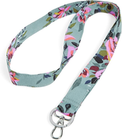 Lanière porte-badge en polyester souple à large boucle, avec boucle de sécurité détachable, pour vente directe