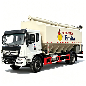 Camión Cisterna de Alimento para Animales, Nuevo Silo para Transporte de Alimento para Pollos, 24000L, Camión de Alimento a Granel Diésel, Venta al Por Mayor - Product Image 1