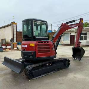 รถขุดขนาดเล็กแบบตีนตะขาบ YANMAR Vio55 5.5 ตัน สภาพใหม่ 90% ของแท้ มาตรฐาน EPA CE สำหรับงานเกษตร พร้อมเครื่องยนต์และมอเตอร์ - Product Image 1