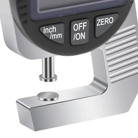 Micromètre numérique 0-12,7 mm Jauge d'épaisseur électronique Jauge d'épaisseur 0,01 mm Outil de mesure