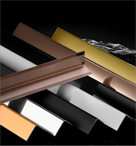Profilé en aluminium pour <span class=keywords><strong>carrelage</strong></span> en forme de L, moulure en aluminium, <span class=keywords><strong>plinthe</strong></span> en aluminium, <span class=keywords><strong>plinthe</strong></span> de sol en aluminium - Product Image 5