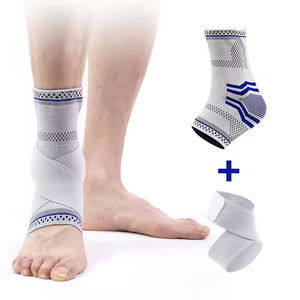 Breathable <b>Ankle</b> Compression Sleeve Socks Copper <b>Ankle</b> Brace <b>Support</b> for Men Women - Product Image 4