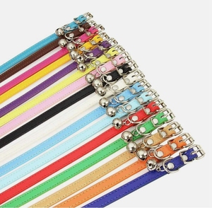 <span class=keywords><strong>Collar</strong></span> de Cuero PU para Cachorros con Campana, Ajustable, para Perros y Gatos, para Razas Extra Pequeñas, Pequeñas, Muy Pequeñas - Product Image 2