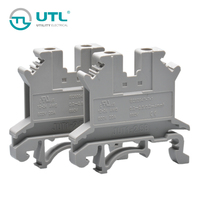 UTL OEM fabrication clips de rail din connecteurs de fils électriques bornier à vis bornier blok dinrail