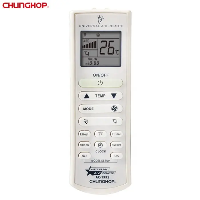 Chungtop-Aire acondicionado AC-199S, control remoto universal ac, promoción de ventas