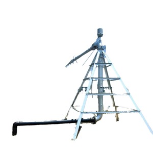 เครื่องชลประทานแบบหมุนเคลื่อนที่ได้และคงที่สำหรับ1-100ha ที่ดินเพื่อเกษตรกรรมพร้อมปืนฉีดฝนและแผงเซลล์แสงอาทิตย์ - Product Image 1