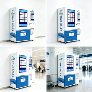 Máquina Expendedora Médica Inteligente con Wifi, Pantalla Dual de 43"+32", Servicio 24/7, Quiosco de Medicamentos de Autoservicio, Precio de Fábrica, Máquina Expendedora de Farmacia - Product Image 3
