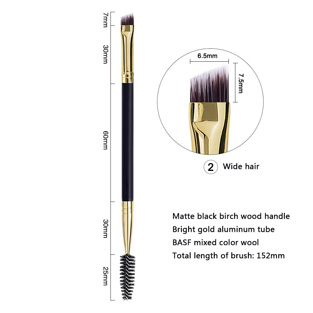 2-mango negro tubo dorado-basf lana mixta-mango de madera