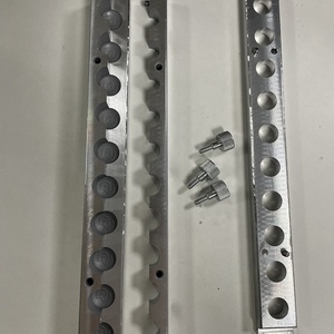 Cetakan Logam Lipstik 12 Lubang dengan Logo Ukiran Cetakan Lipstik Aluminium Sesuai Desain Anda - Product Image 4