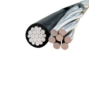 Cable Aéreo ABC de Aluminio con Aislamiento XLPE, Calibre 6 AWG, OEM, Cable ABC Triplex de Aluminio, Conductor Triplex de Calibre 4/0 AWG - Product Image 4