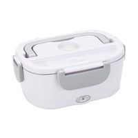 Tragbare Elektrische Heiz-Lunchbox, Selbstheizender Auslaufsicherer Bento Speisenwärmer