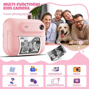 كاميرا رقمية محمولة صغيرة للأطفال، لعبة تصوير للأطفال، كاميرا سيلفي للأطفال - Product Image 6