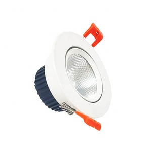 현대 원형 알루미늄 <span class=keywords><strong>LED</strong></span> COB 스포트라이트 조정 가능한 프레임 15 도 24 도 90lm/W 5W 홈 오피스 용 눈부심 방지 스포트라이트 - Product Image 6