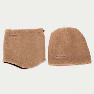 Ensemble bonnet et écharpe en laine d'agneau chaud pour l'hiver 2024, protection des oreilles, bonnet ample pour homme, bonnet en fourrure pour femme, pour l'extérieur - Product Image 4