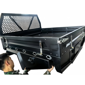 Plateau de camionnette en aluminium HERUI - Personnalisé, noir, étanche, rangement d'outils pour voiture en extérieur - Product Image 2