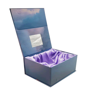 Caja de Regalo de Lujo con Espejo, Set de Regalo de Cosméticos, Cajas Magnéticas Vacías para Cuidado de la Piel, Caja de Cartón para Pestañas, Tubo, Empaque de Belleza Personalizado - Product Image 4