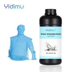 Resina Liquida per Stampanti 3D ad Alta Precisione e Durezza, Resina UV 405nm Lavabile con Acqua - Product Image 1