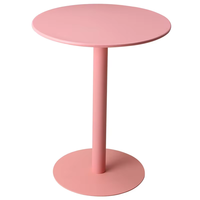 Ensemble de table basse ronde nordique moderne et simple Mobilier de maison en fer portable pour le salon et la salle à manger au restaurant