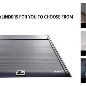 Cubierta de lona rígida plegable manual impermeable para camioneta Dodge Ram 1500 con cerraduras de contraseña - Product Image 5