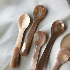 Bricolage matériau écologique <span class=keywords><strong>cuillère</strong></span> en bois et coquille pour caviar <span class=keywords><strong>oeuf</strong></span> thé sucre sel et poivre thé et café de Vietcrafts - Product Image 1