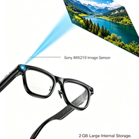 Lunettes Intelligentes M08T avec Caméra HD 8MP, Assistant Vocal IA, Traduction en Temps Réel, Appel Bluetooth, Contrôle Tactile, Lunettes Audio