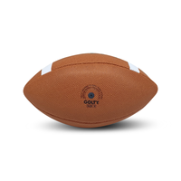 GOLTY FM-6000 F9 Poids 397-427G et circonférence 705-724MM Football américain professionnel personnalisable en cuir