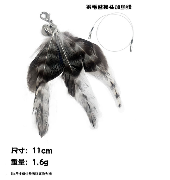 Fibbia per appendere la lenza da pesca con testa di rondine