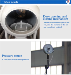 Esterilizador de vapor de setas Capacidad Equipo de esterilización personalizado Autoclave industrial para sustrato de setas - Product Image 2