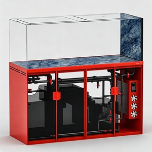 Accesorios para Acuarios, Pecera Grande para Salón, Acuario con Filtración Inferior, Vidrio Ultra Transparente, Separador - Product Image 5