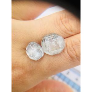 Diamant brut cultivé en laboratoire HPHT CVD blanc de 8 mm, 9 mm, 10 mm, 12 mm, grande taille, matériau IIA pour substrat - Product Image 1
