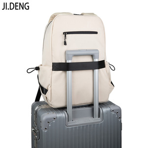 Ji.Deng Laptop <b>Backpack</b> 16-Inch Waterproof Large Capacity Travel Bag For <b>Men</b> Women Student Casual Use - Product Image 2