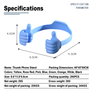 IDEE CADEAU Support de téléphone de bureau personnalisé avec logo, support de téléphone portable réglable en PP, accessoires de bureau promotionnels, cadeaux d'entreprise - Product Image 4