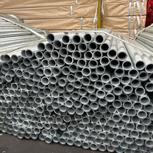Tuyaux ronds et carrés galvanisés toutes tailles, diamètre extérieur 20mm 25mm 30mm 50mm 60mm 75mm 90mm 120mm, <span class=keywords><strong>tube</strong></span> HDG - Product Image 3
