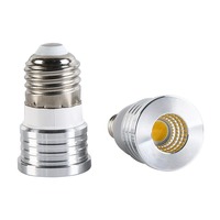 Ledfora Mini spots LED modernes en aluminium pour hôtel, usage intérieur, 5W DC12V 6000K lumière du jour, GU10/GU5.3/MR16, culot E27, IRC 90