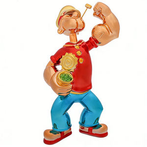 Sculpture d'art moderne et créative de grande taille pour l'extérieur, <span class=keywords><strong>Snoopy</strong></span> Las Vegas Chrome Popeye, pour la décoration des centres commerciaux - Product Image 5