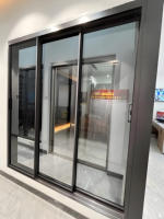 House Thermal Break Aluminium profile Glas taschen schiebefenster