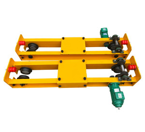 Chariot électrique Monorail Pont grue motorisé Poutre de chariot d'extrémité mobile avec roue - Product Image 3