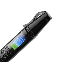 Nuevo Teléfono Móvil con Forma de Bolígrafo, Doble SIM GSM, Pantalla TFT de <2 Pulgadas 128x128 y Cámara de 0.08MP, Procesador de un Solo Núcleo UNIWA AK007