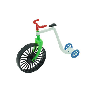 Triciclo acrobático coche modelo juguete barato promocional plástico rueda libre juguetes en bolsa para niños - Product Image 4