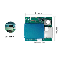 Module de capteur environnemental intérieur YYS 7 en 1, capteur de gaz PM2.5 PM10 TVOC CO2 CH2O pour la surveillance de la qualité de l'air IOT