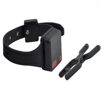 Libération conditionnelle/prisonnier 2G Bracelet de suivi GPS/cheville positionnement plus précis avec alarme de ceinture coupée/désactivée/activée SOS IP67