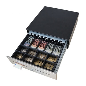 MAKEN SK-415HA RJ11 Hersteller Robuste Kassenschublade 4 Geldscheinfächer 8 Münzfächer Metall-Kassenschublade - Product Image 5