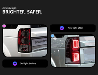 Feux arrière LED automatiques à lentille transparente, neufs pour Land Rover Discovery 4, Plug-and-Play, feux de jour, clignotants