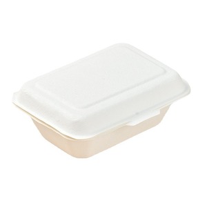 900ml 9 "tủ lạnh an toàn sinh thái thân thiện phân hủy sinh học 100% compostable lấy đi bao bì thực phẩm vỏ sò tái chế - Product Image 4