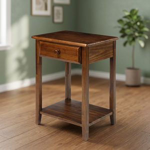 <b>Bedside</b> <b>Table</b> Nightstands Industrial Panel Design Convertible Bedroom Furniture for Apartment Use - Product Image 3