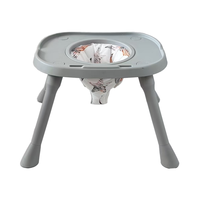 Chaise haute bébé moderne 7 en 1 en plastique, réglable en hauteur, multifonctionnelle, pliable, écologique, portable, pour usage hôtelier, pour repas d'enfants