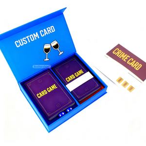 Gioco da Tavolo <span class=keywords><strong>per</strong></span> <span class=keywords><strong>Adulti</strong></span> di Alta Qualità, Design Personalizzato, Carte da Gioco Premium con Scatola - Product Image 2